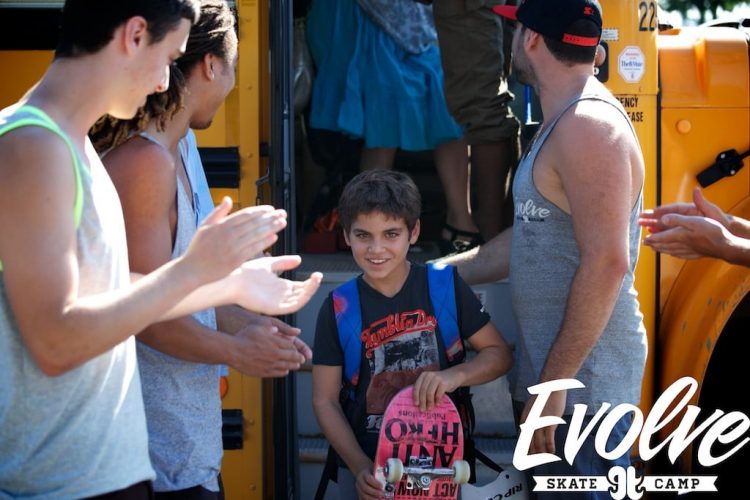 Pickup locations for Evolve Skateboard & Scooter Camps