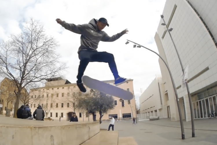 Zoo York skateboarding visits Barcelona