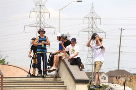 Norton Skatepark Scooter Contest