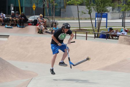 Norton Skatepark Scooter Contest