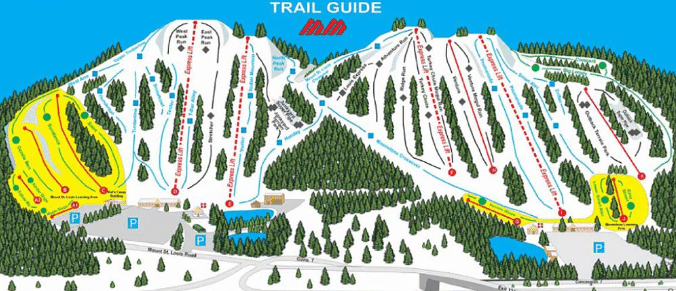 Trail guide for Mount St Louis Moonstone