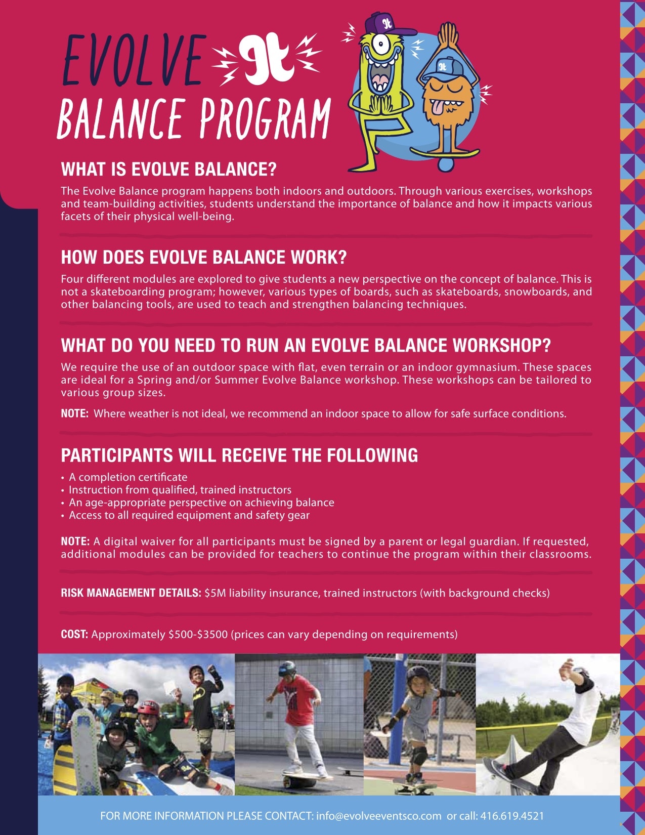 Balance Program - Balance Based Educational Program